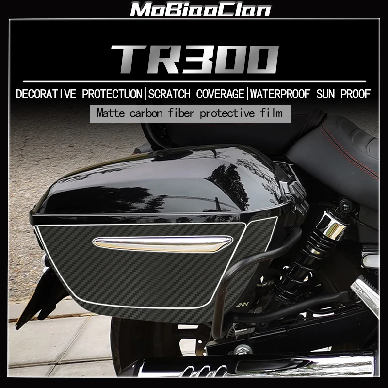 

For HAOJUE TR300 Motorcycle3D Carbon Fiber Sticker Protective Film Full Body Sticker Film Modification Accessorie