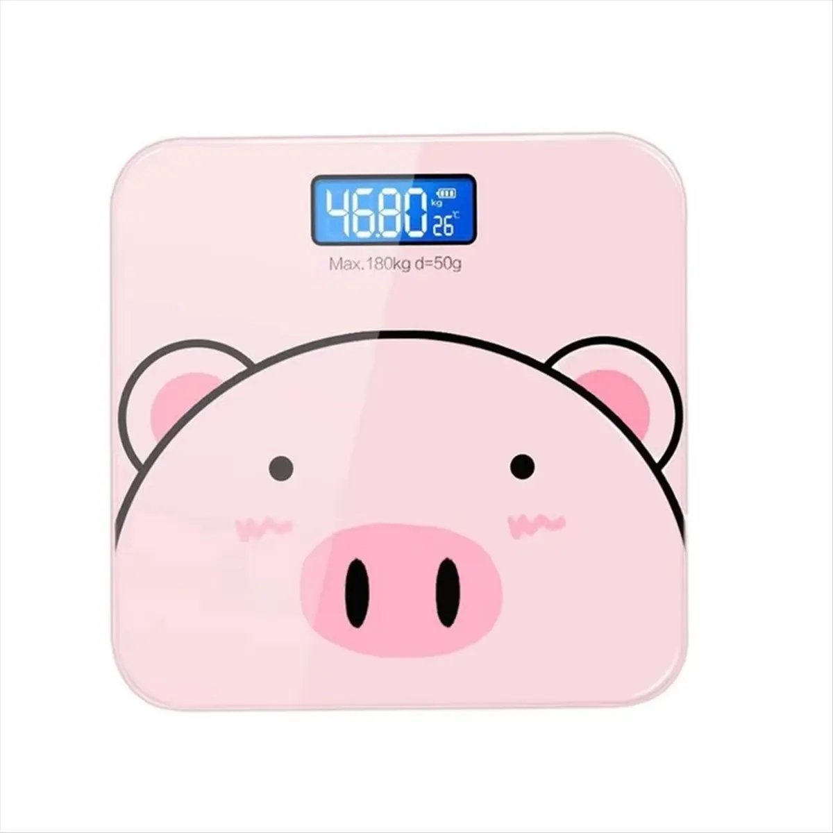 ABNP Weight Scales for Body Weight Digital Weight Scale Accurate Smart Bathroom Scale USB Charging Automatic Weighing Scale