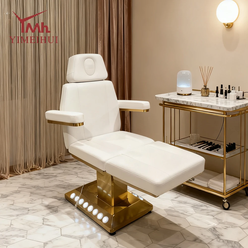 Coofull Modern Design Eyelash Facial Treatment Salon Electric Massage Beauty Bed Spa Camillas De Masajes