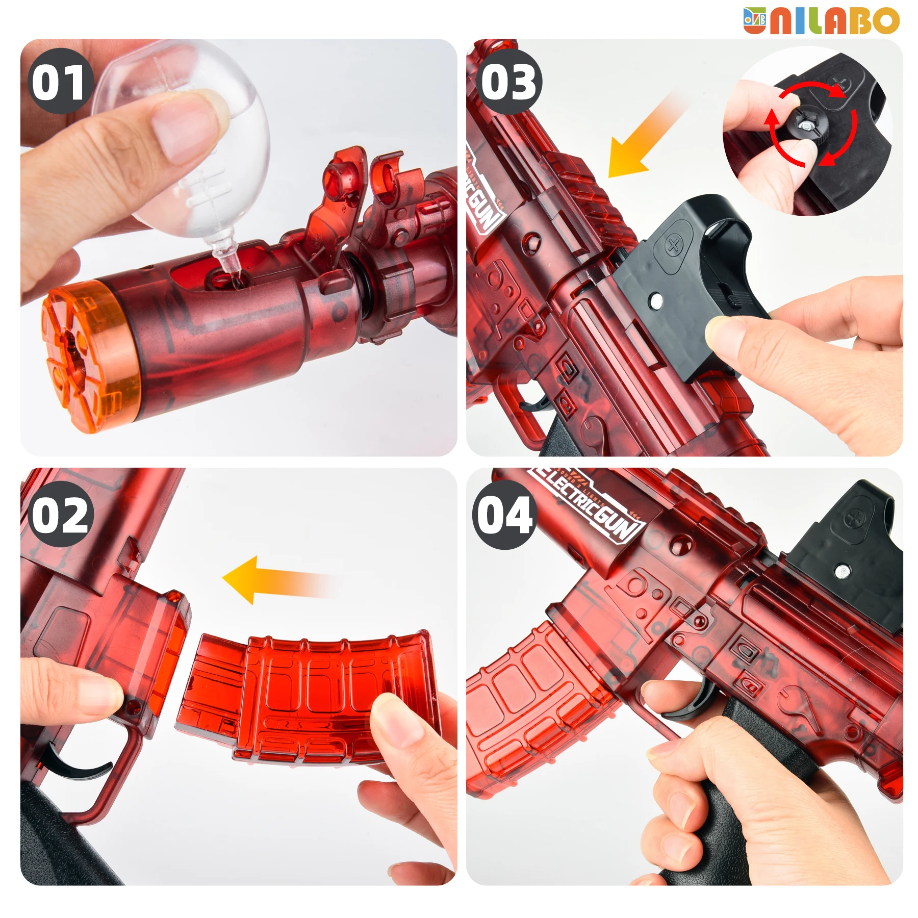 2025 New MP5 Electric Sound Light Toy Gun for Kids-Dynamic Lights,Fun Sounds,Safe,Durable-Halloween Christmas Birthday Gift 3+