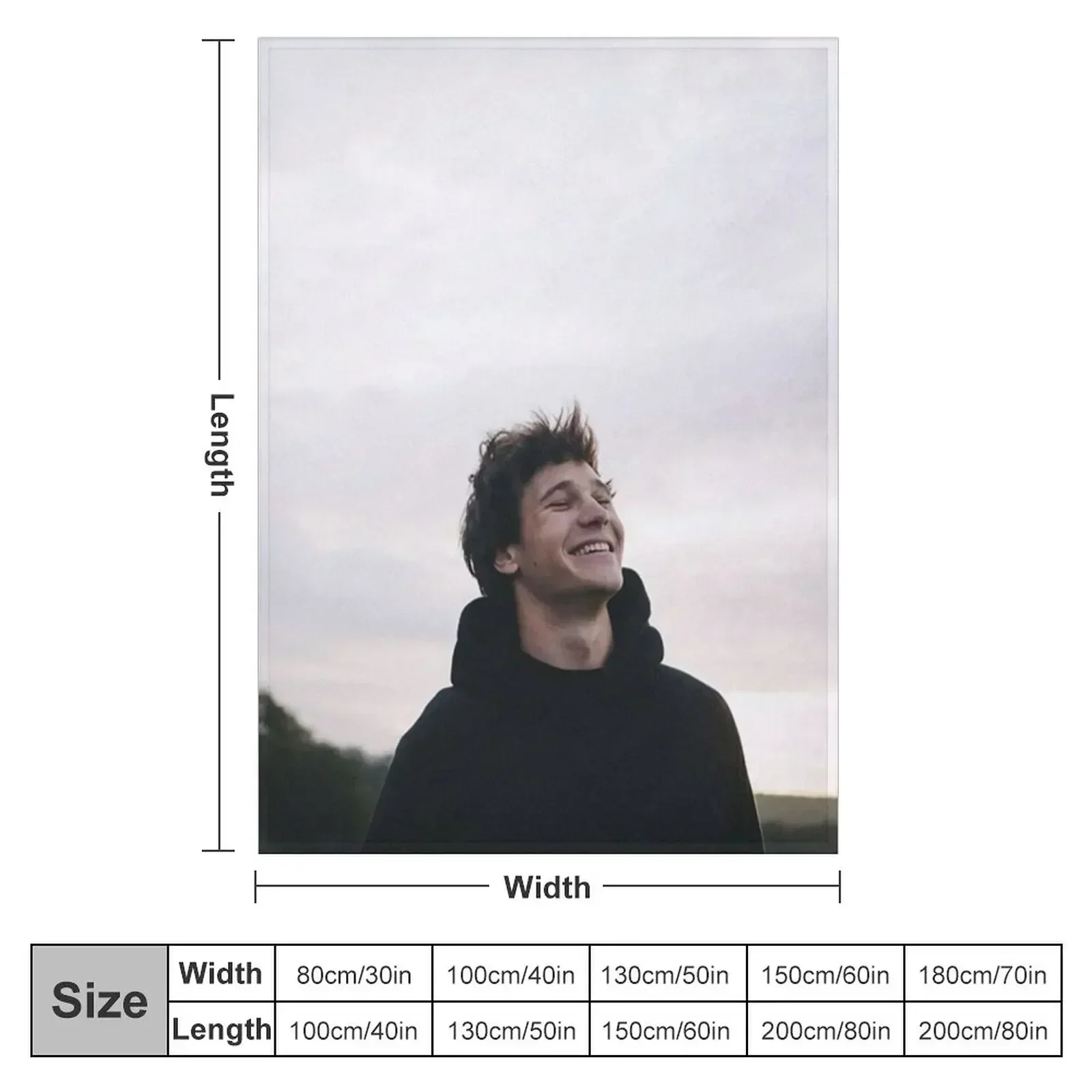 Wincent Weiss Throw Blanket Bed covers christmas decoration for winter blankets ands heavy to sleep Luxury Thicken Blankets