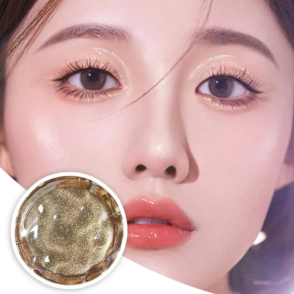 3 colori Highlighter Powder Palette Glitter Diamond Highlighter Face Makeup Contour Lasting Shimmer Cosmetics Waterpr L3v6