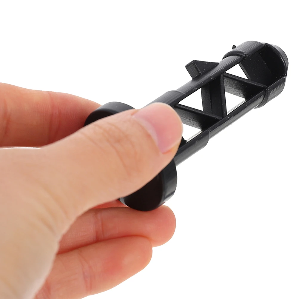 4 قطعة غطاء سلة المهملات مزلاج البلاستيك استبدال دبوس ل سلة المهملات في الهواء الطلق قفل الأمن مشبك تركيبات ملحقات الأجهزة #1