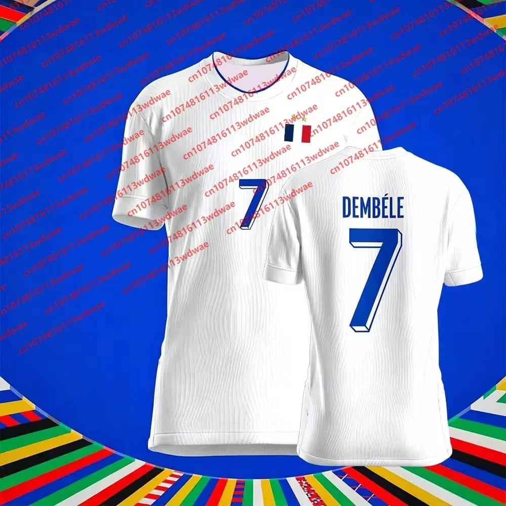 Sport Training Outfit Adult Male French Style Short Sleeve Top Breathable T-Shirt