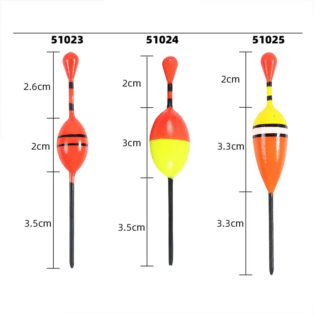 Fishing Floats Set Buoy Bobber Fishing Light Stick Floats Fluctuate Mix Size Color float buoy For Fishing Accessories