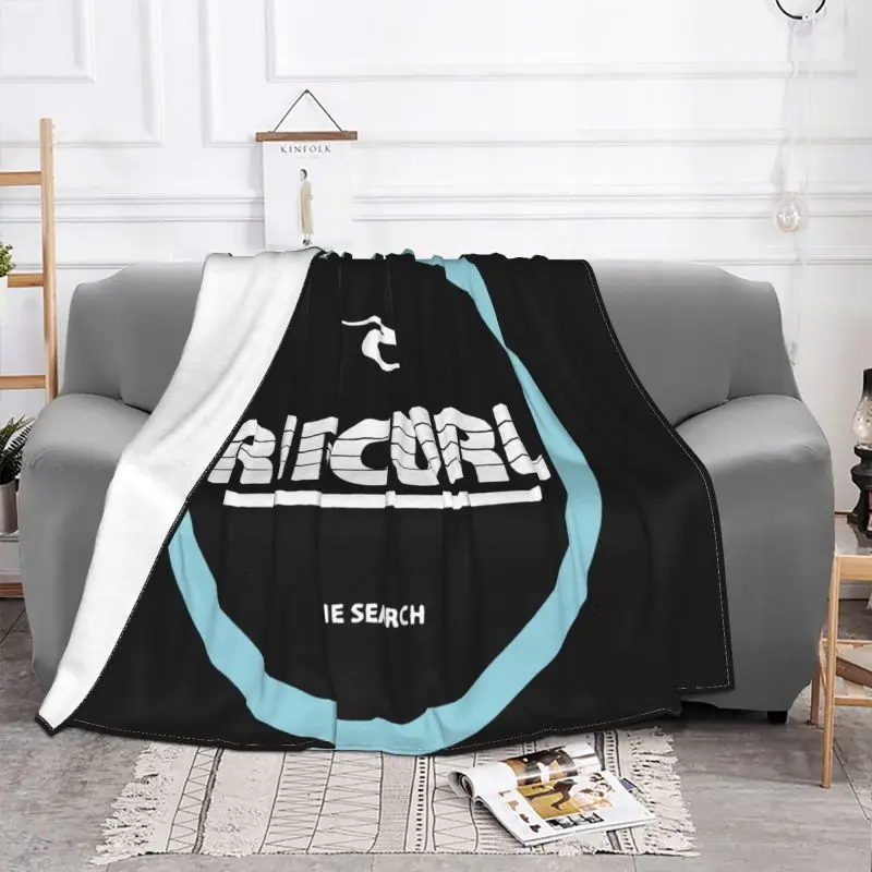 Rip Curl serie di ricerca Upf50 coperta divano letto di lusso biancheria da letto Super morbida getta le spese di famiglia