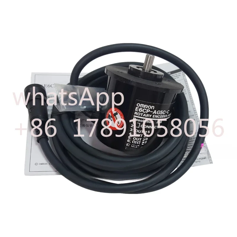 

New and Original Omron Low-cost General purpose Absolute Encoder E6CP-AG5C E6CP-AG5C-C 256P/R 2M Open-collector output