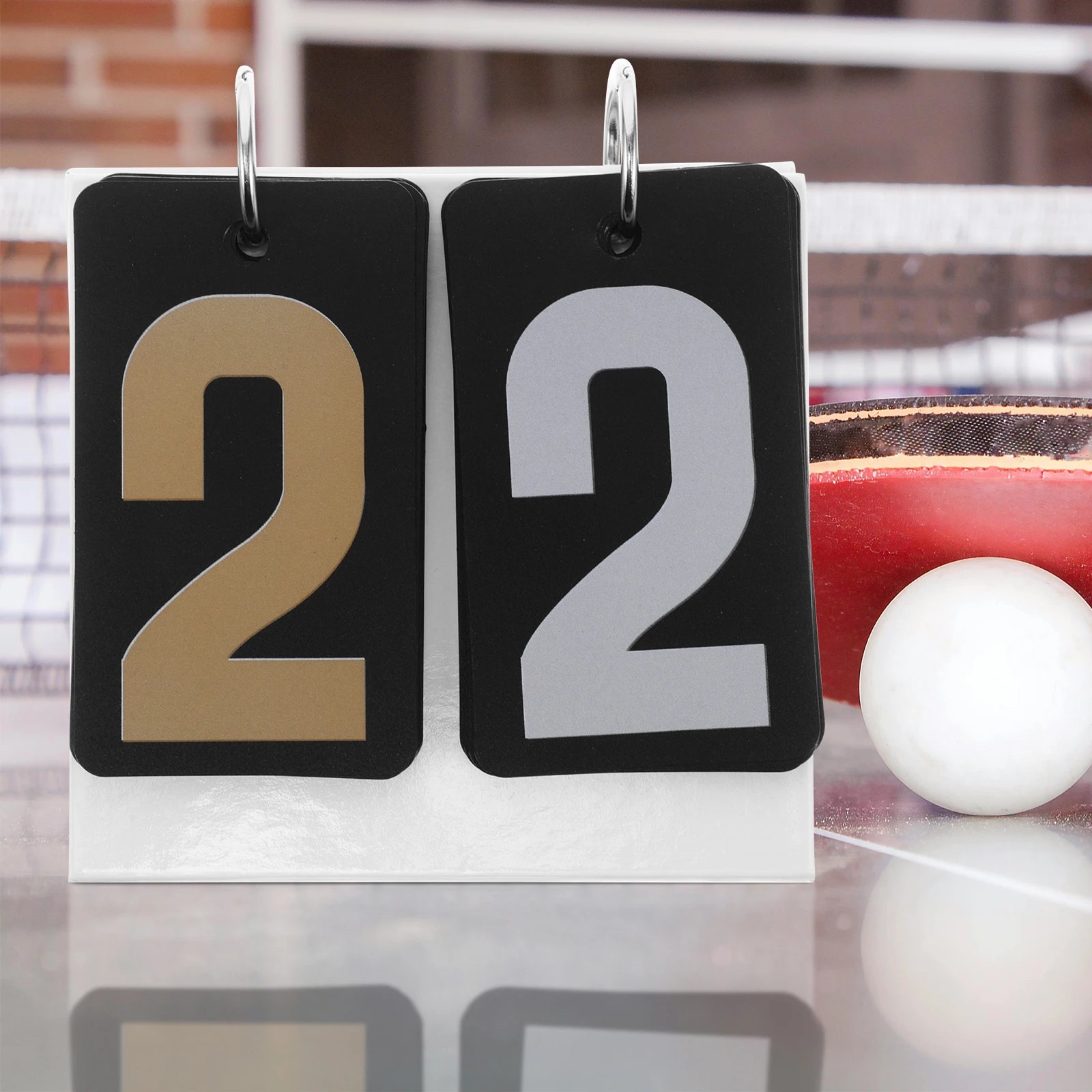 1pc サッカーバレーボールスコアボードポータブルスポーツゲーム採点システム審判ギアバスケットボールマルチスポーツ