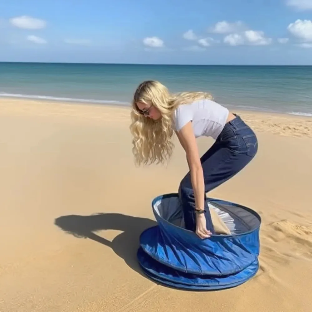 Outdoor Changing Room Pop Up Privacy Pod Portable Quick Change Tent Instant Beach Camping Sports Photography Dressing Shelter view 3