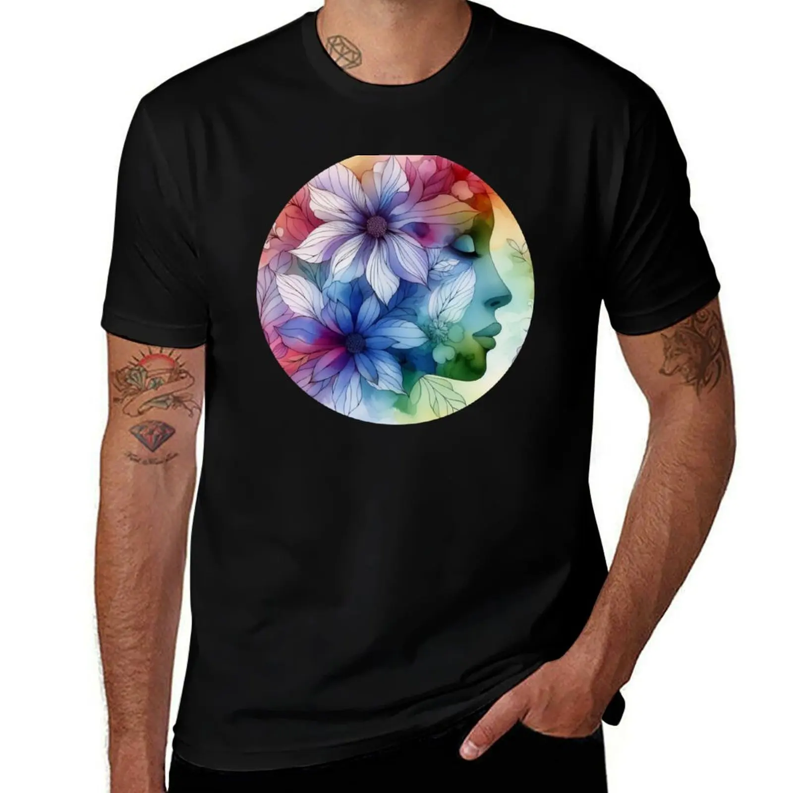 

Blossom Muse (No.1) T-Shirt Personalized t-shirt customizeds blacks compression shirt men