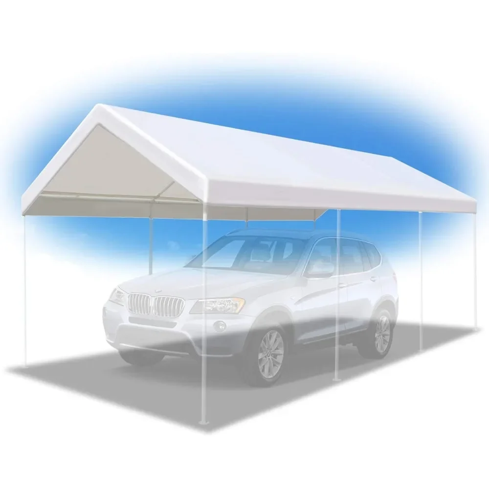 

10 'x 20' навес, задняя крышка верхнего брезента гаража, только навес (w/Edge)
