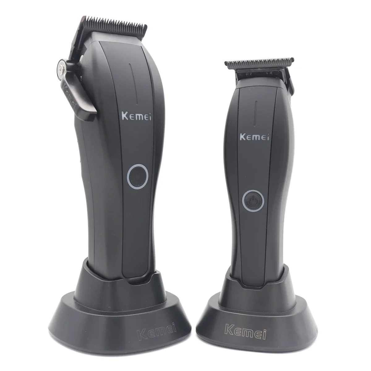 Kemei KM-2286 KM-2295 Professional Barber Cutting Machines Kit DLC Blade Hair Cutting Machine Base Charger Hair Trimmer Machine