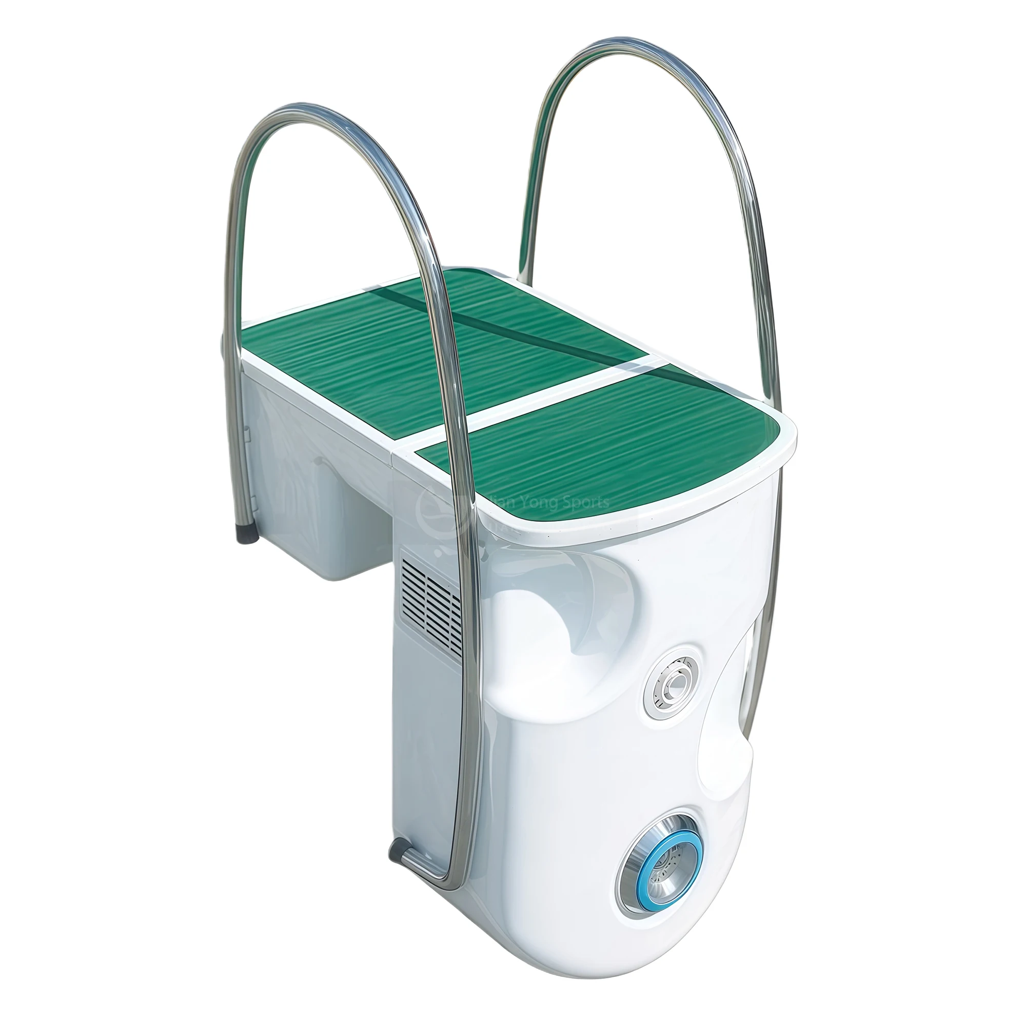 Swimming Pool Wall-mounted Pipeless Water Pump Plug Powered Easy Install Countercurrent Device 2HP DN40 ABS Material
