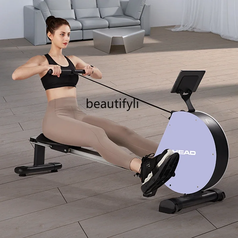 Rowing machine Home smart foldable gym equipment Ultra-quiet sports fat burning trainer