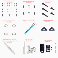 OMPHOBBY M2 V3 PRO RC Helicopter Spare Parts Screw shim Wrench Adapter cable leveller Flight control box