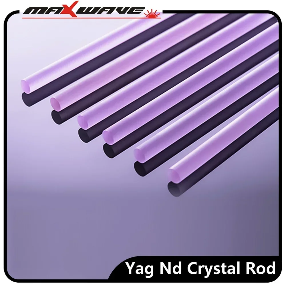 YAG Nd Crystal Rod for Laser Welding Machine with Durable and Long Service Life Consumables for YAG jewelry welding machine