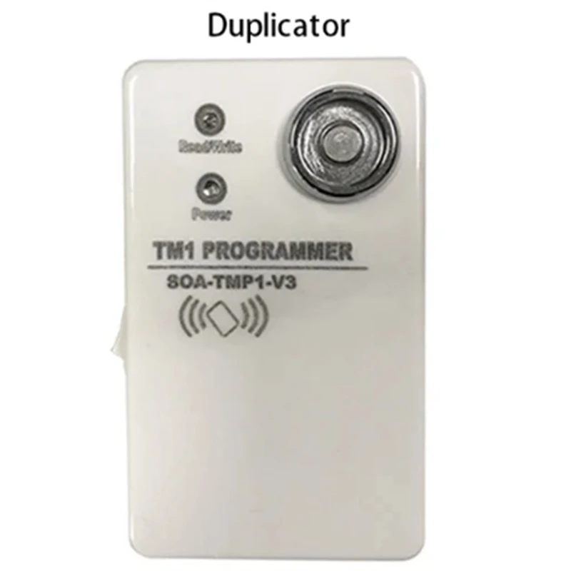 TM1 RFID Copier Duplicator Handheld RW1990 TM1990 TM1990B Ibutton DS-1990A I-Button 125Khz EM4305 T5577 TM Card Reader Durable