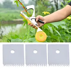 Juego de tallos de hoja de unión de ramas, cortador de cinta, liguero, plantas, atado a mano, máquina de encuadernación, huerto picado, enlace de conexión de tronco, 3 piezas