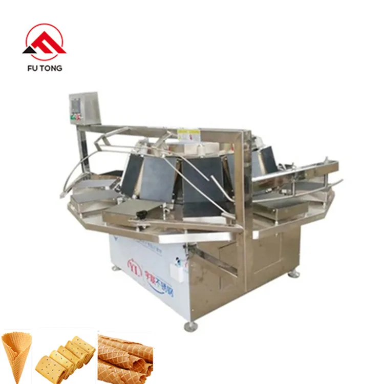 Commercial egg rolls making machine automatic crispy waffle roll snacks machine barquillos making cooking machine for sale