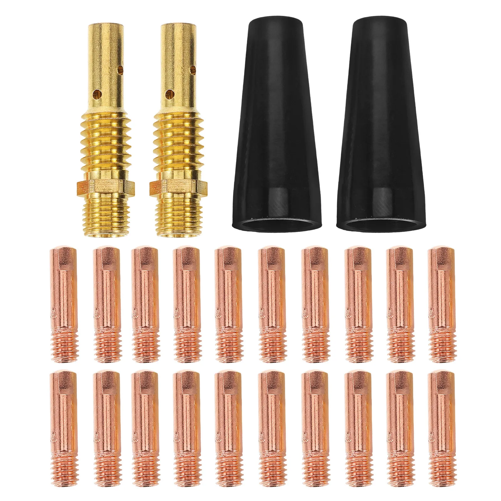 

1Set Mig Welding Nozzle Protective Cover Durable Plastic Brass Replacement Tips Welding Accessories Welder Parts Kit