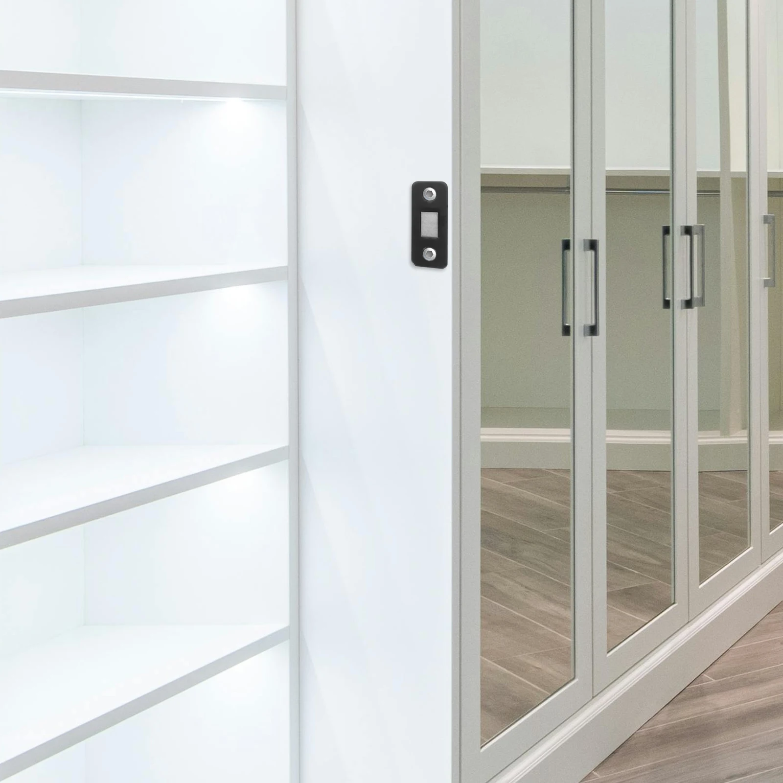 

12Pcs Cabinet Magnetic Catches Versatile Furniture Closet Door Locks Cabinet Magnets Magnetic Door Catch Cupboard Catch