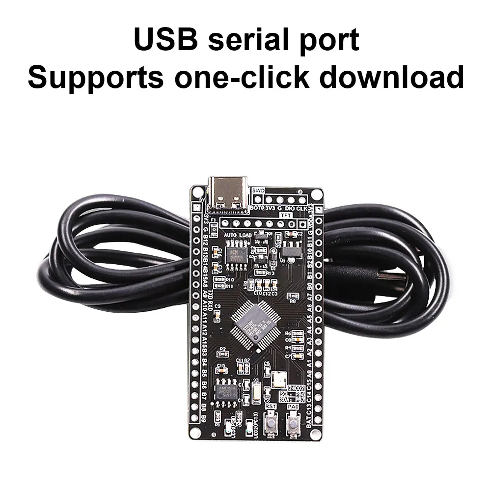 STM32F103C8T6 Core Board STM32 System Board Upgrade Serial Port One click Download of C8T6 Microcontroller