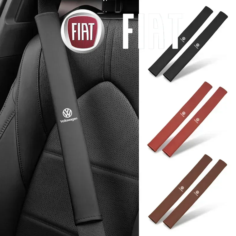 

Car Seatbelt Shoulder Cover Seat Belt Guard Pad Protection For VW Passat Golf Tiguan Polo Scirocco Jetta CC T-ROC Touareg Touran