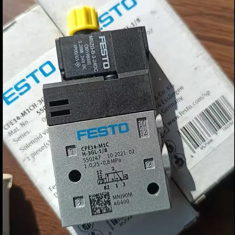 Peças para Válvula Solenoide FESTO/Festo CPE10-M1CH-5L-M7 550223 550235