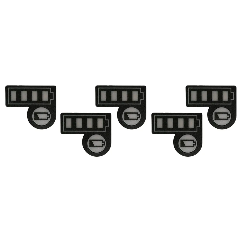 Battery LED Label Battery LED Stickers 22*19mm 5PCS BL1830 BL1430 For 18V 14.4V Lithium Battery LED Key Sticker