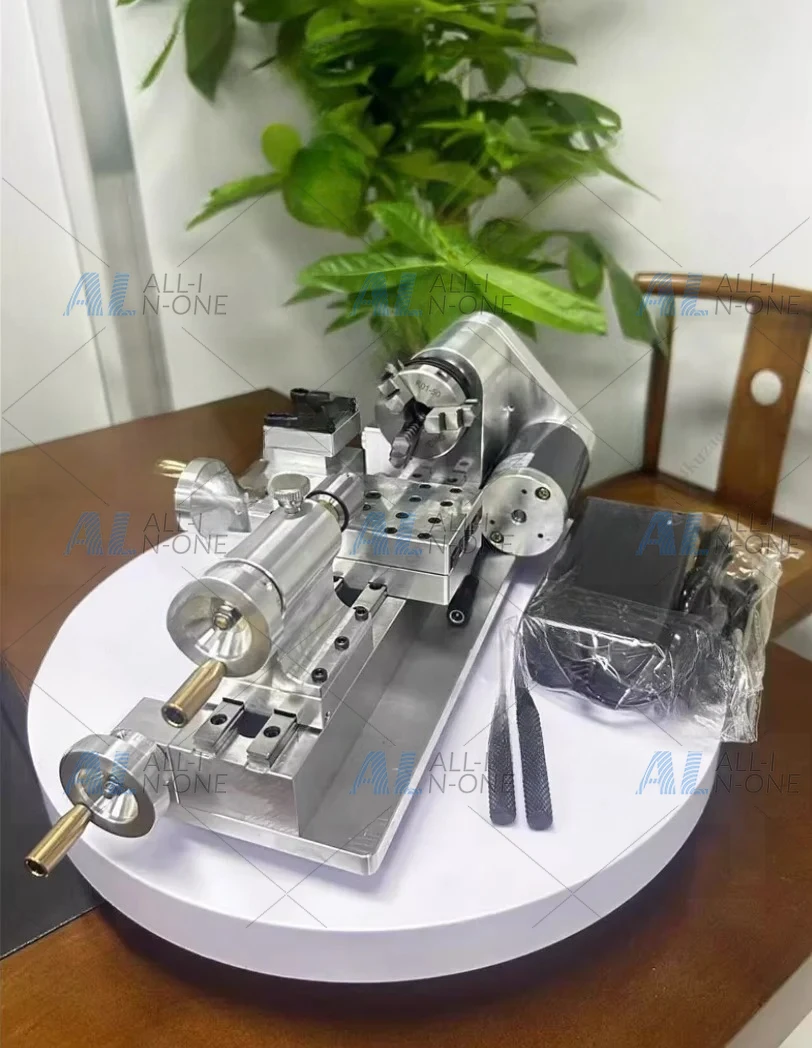 Variable Speed Mini Lathe 100-2500RPM for Wood Metal Working Bench Jewelry Polishing 110V 220V Power DIY Tool