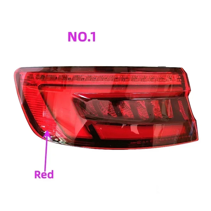 For AUDI A4 B9 2017 2018 2019 2020 LED Rear Taillight Housing Brake Light Reversing Lamp Assembly