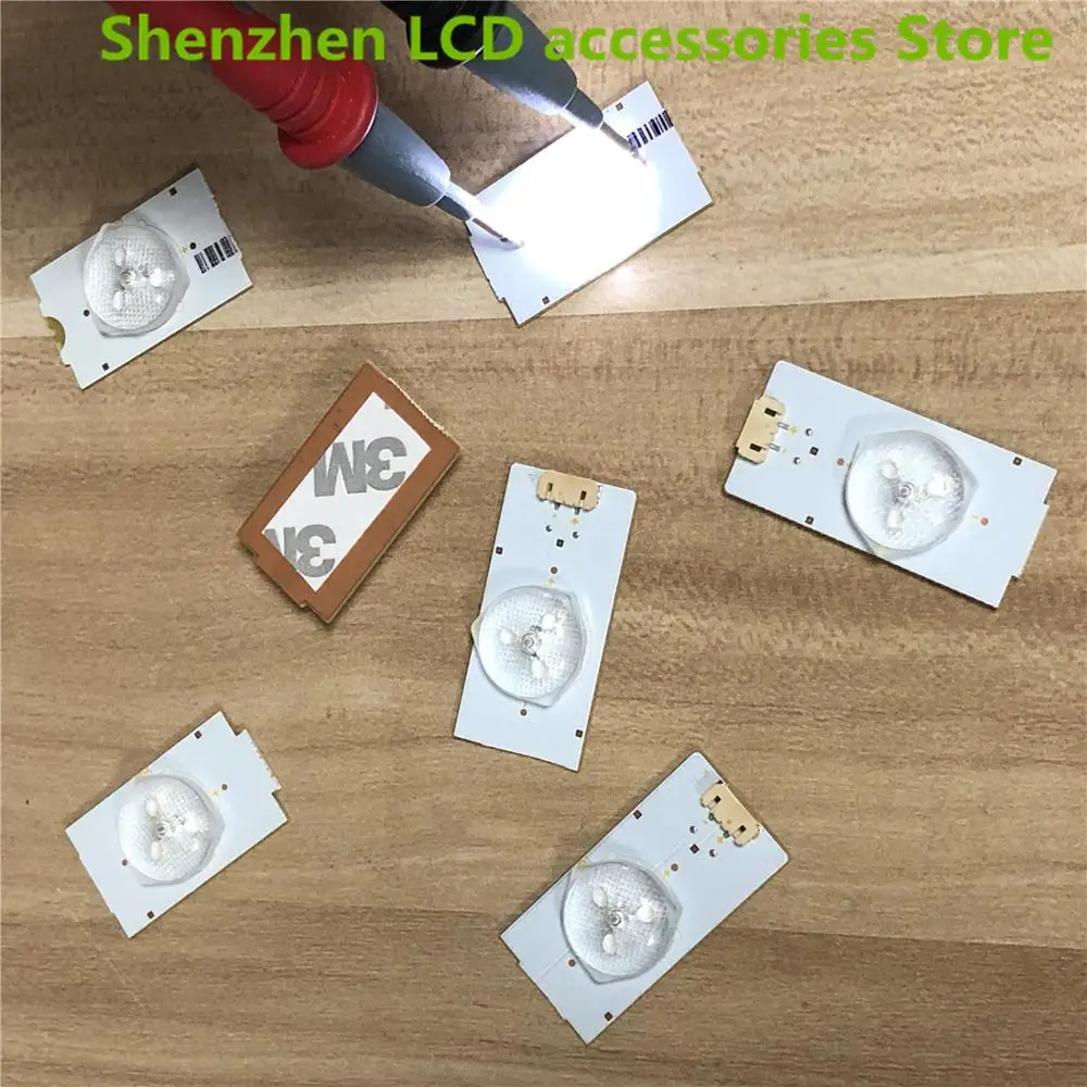 40 أجزاء/وحدة ل konka 3 فولت عدسة الكريستال السائل التلفزيون تجديد LED LED حامل مصباح 32 بوصة-65 بوصة مجددة LED حامل مصباح