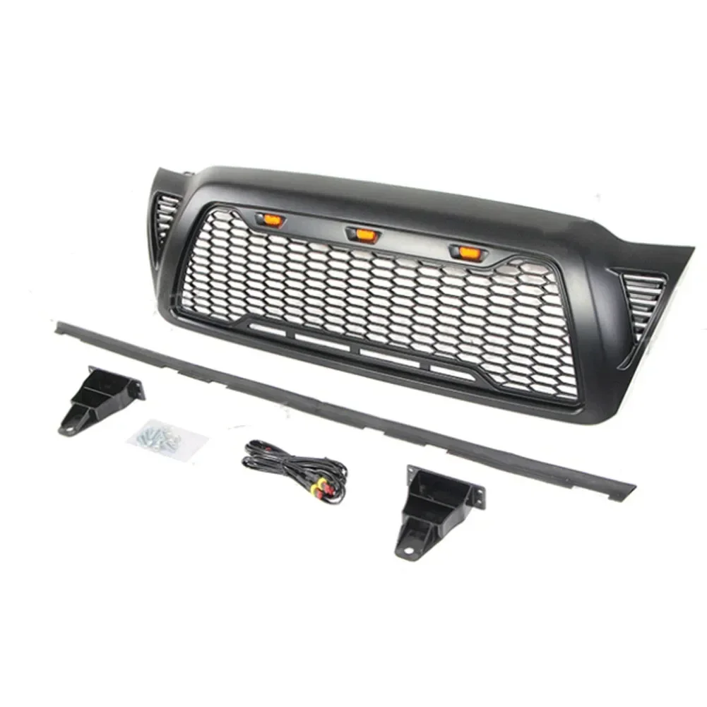 For Toyota Tacoma 2005-2011 TACOMA GRALLE Trims Cover Racing Grills Black Compatible Fit