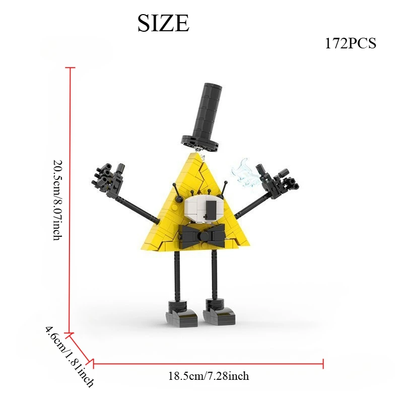 

Таинственный треугольный символ из 172 предметов, готический фэнтезийный 3D-декор, уникальный коллекционный подарок для подростков и взрослых