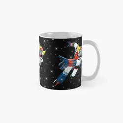 Goldorak Classic  Mug Gifts Printed Simple Cup Handle Round Picture Coffee Image Drinkware Tea Photo Design