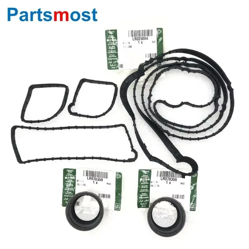 

2.0 Camshaft Valve Cover Gasket for Freelander 2 Range Rover Evoque Discovery Sport Jaguar Volvo Ford JDE38065 LR070359 LR025664