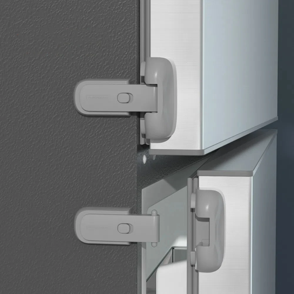 جديد حماية الطفل الباب الصيد قفل سلامة الباب سدادة قفل الطفل بلون الثلاجة قفل طفل أطفال #3