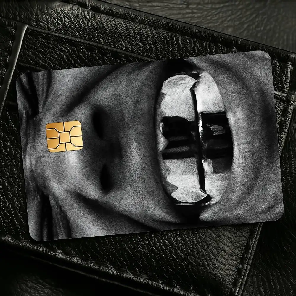 Rapper K-Kanye W-West Credit Skin Cover Card Stickers 4PCS Film Bus Pass Front Decoration Bank Debit Waterproof