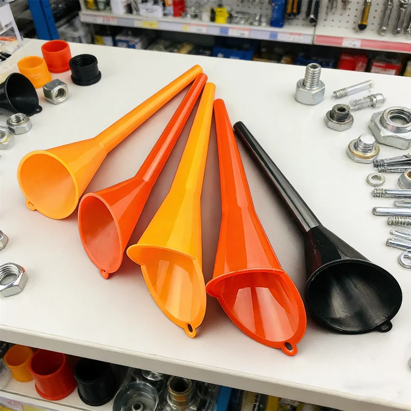 

Precision Fuel Oil Funnel Long Anti-Splash Spout for Cars Motorcycles, Essential for Clean Refueling, Additives or Fluid Changes