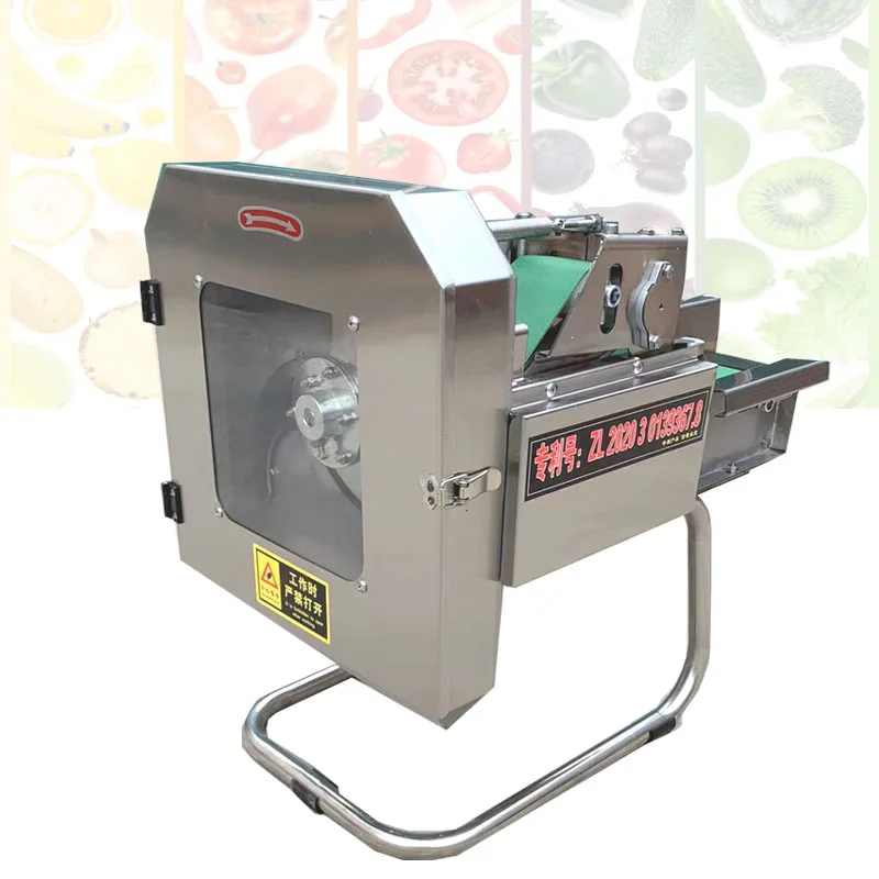 

Multi-function Automatic Vegetable Cutting Machine Commercial Electric Potato Slicer Leek Pepper Celery Dicer