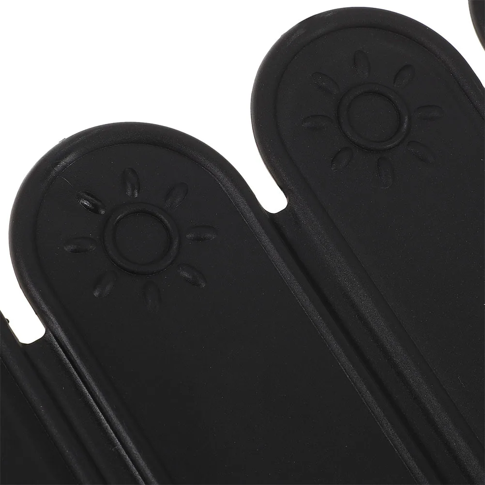 

1 пакет пластикового декоративного ограждения для сада, газона, клумбы, с древесной щепой, декоративная панель для ограждения двора