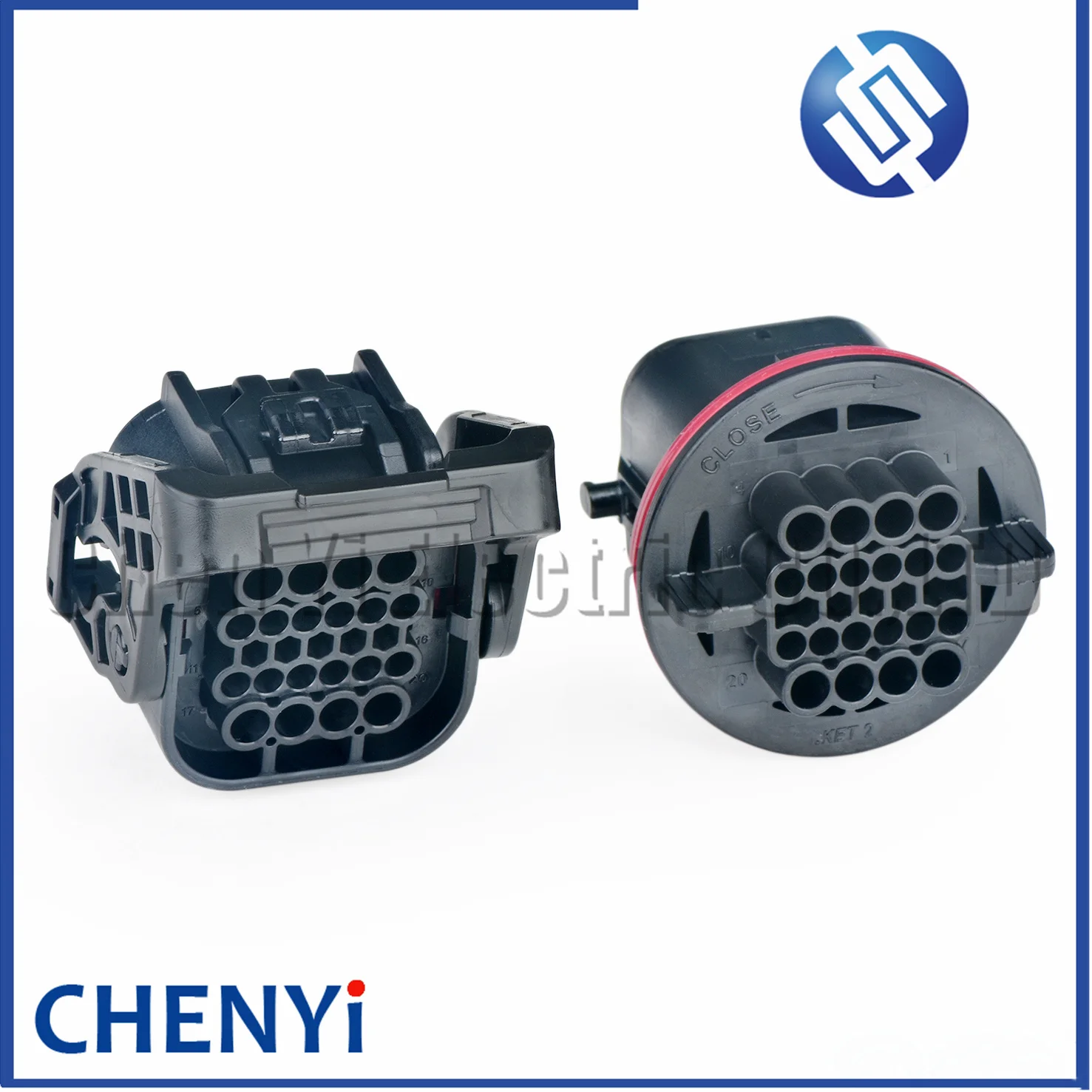 20 Pin Automotive waterproof connector Car headlight wire harness plug MG657201-5 MG657201 For Hyundai Kia EV6