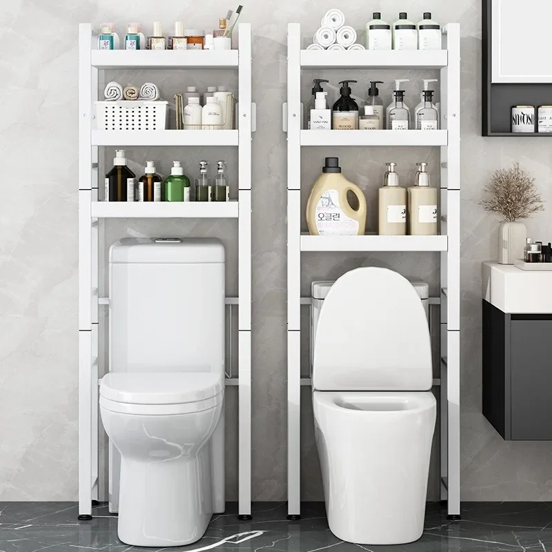 Armoire de Rangement Spacieuse avec Étagère Réglable, Finition Blanche, Économiseur d'Espace