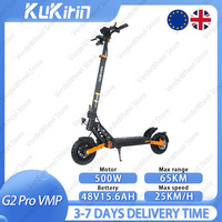 KuKirin G2 Pro VMP Electric Scooter: 500W Motor, 48V 15.6Ah Battery, 9\