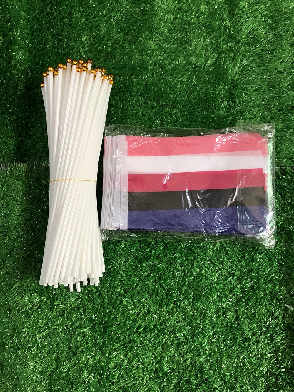 (SKY FLAG) LGBT Hand Flag 14x21cm Polyester Flying Banner LGBT Genderqueer Genderfluid Gender Fluid Pride Hand Flag