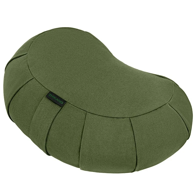 Meditation Meditation Mat Yoga Equipment Cotton Buckwheat‑Hull Crescent Cushion, Multi‑Color Floor Seat Pad, Yoga Accessory for Meditation - Aliexpress Deal