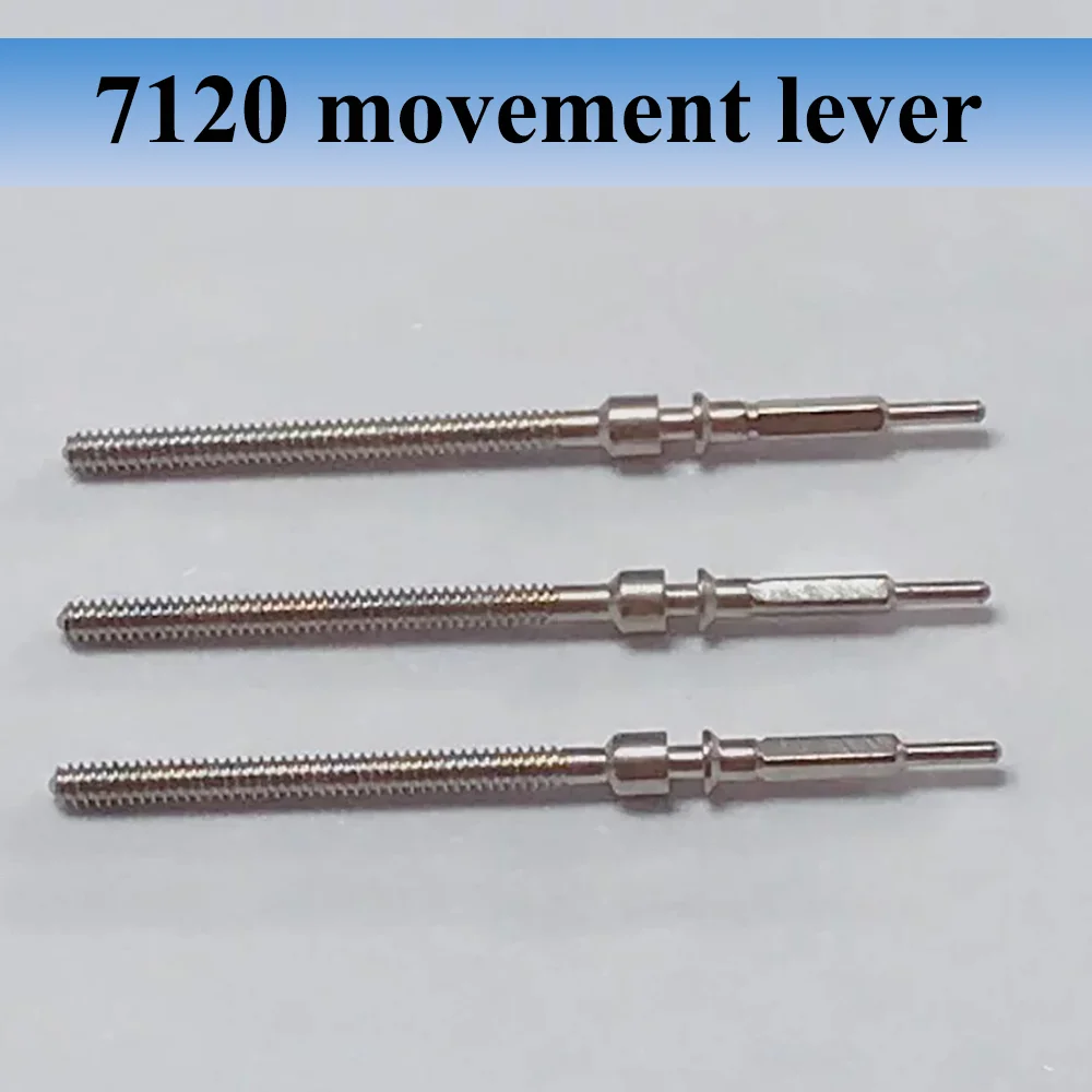 

Watch Stem Watch Repair Tool Movement Lever Suitable for 7120 Movement Watch Accessories Handle Core Handle Rod 3PCS 5PCS