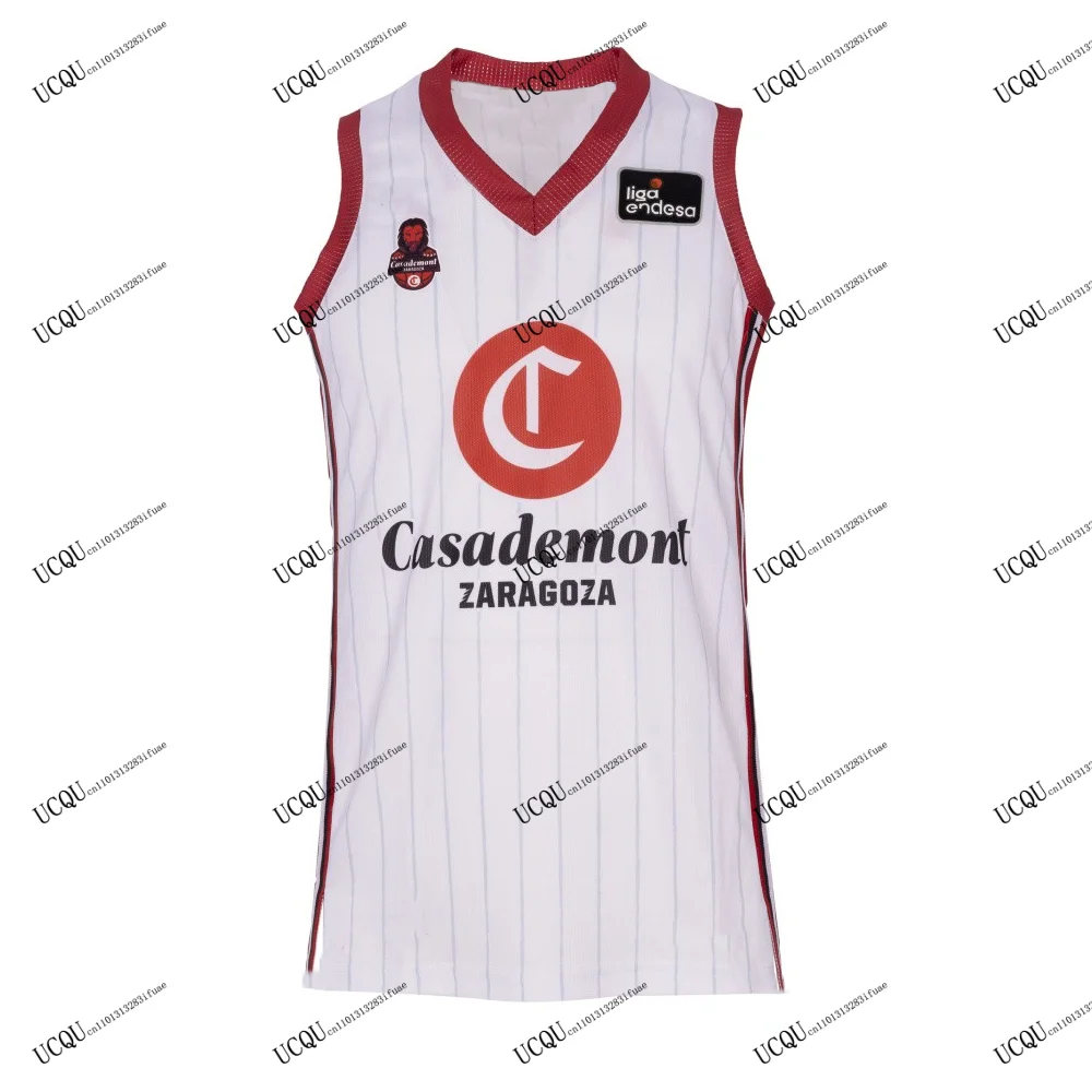 ACB اسبانيا 2025-26 جديد وصول سرقسطة كرة السلة تي شيرت المنزل بعيدا عادية الرياضة ثلاثية الأبعاد طباعة الكبار طفل التدريب الفانيلة رائجة البيع
