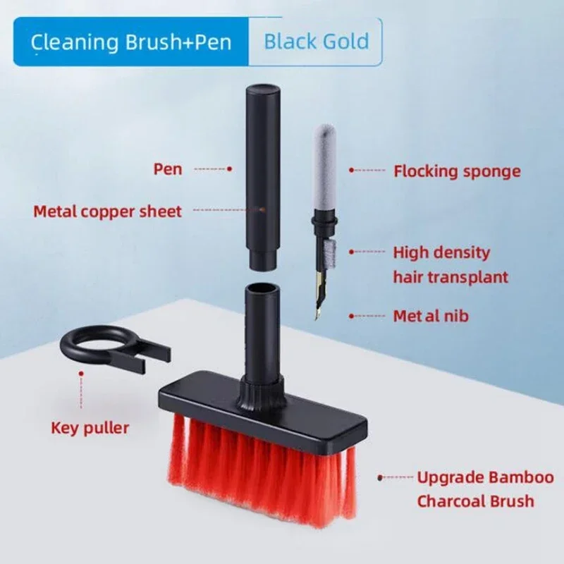 Keyboard Cleaning Brush Computer Earphone Multifunctional Dust Brush Keycap Puller Kit for Pc Airpods Pro 1 2 Cleaning Sets