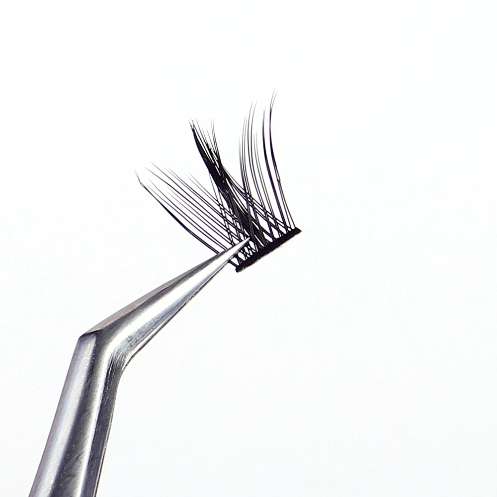 Individual Lashes 36 Clusters Soft Ribbon Segmented False Bundles Eyelashes DIY Individual Clusters Lash Extensions